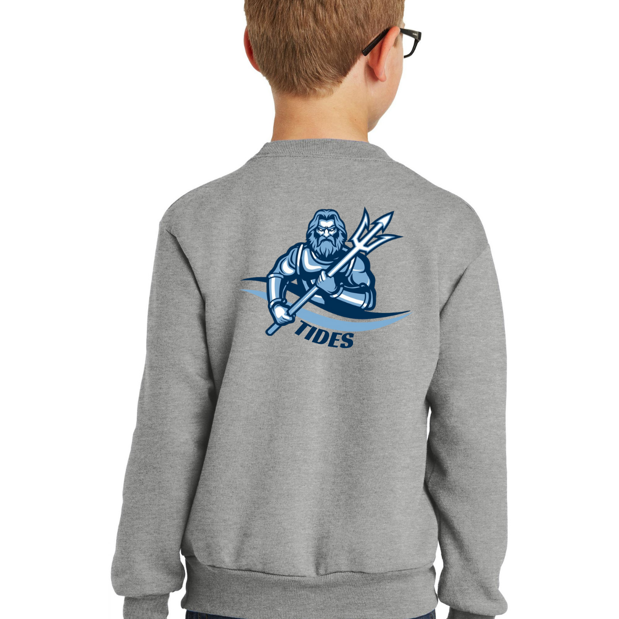 Poseidon Has Your Back Crewneck - Adult and Youth