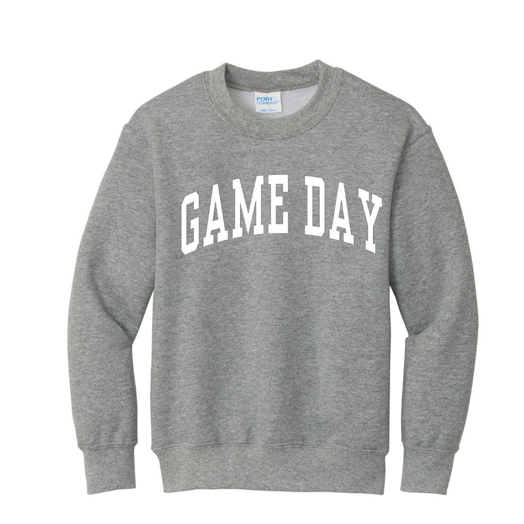 Game Day Crewneck- Adult and Youth sizing
