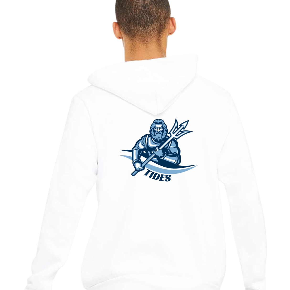 Tides Full Zipper Hooded Sweatshirt - Adult Sizes