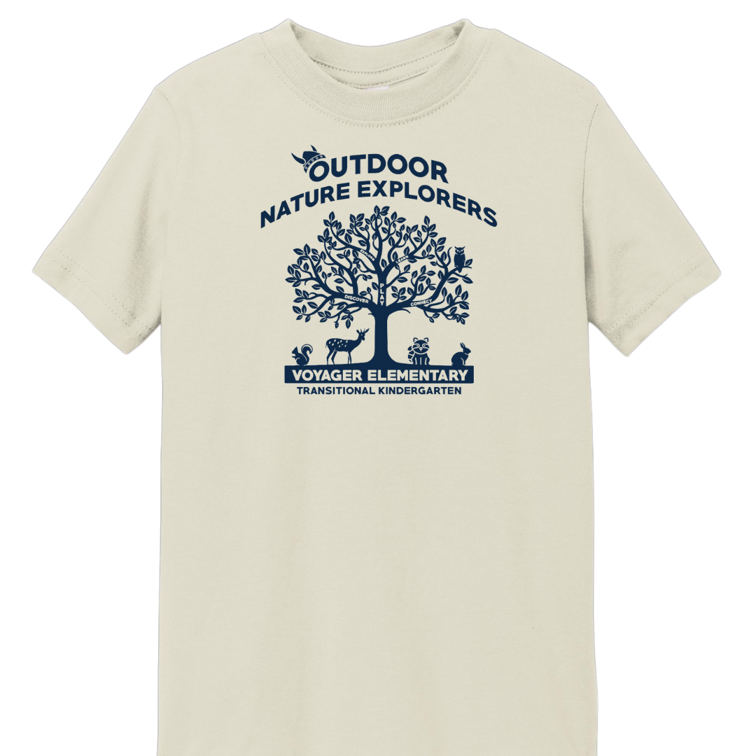 Outdoor Nature Explorers Voyager-Tee Adult and Toddler Sizing