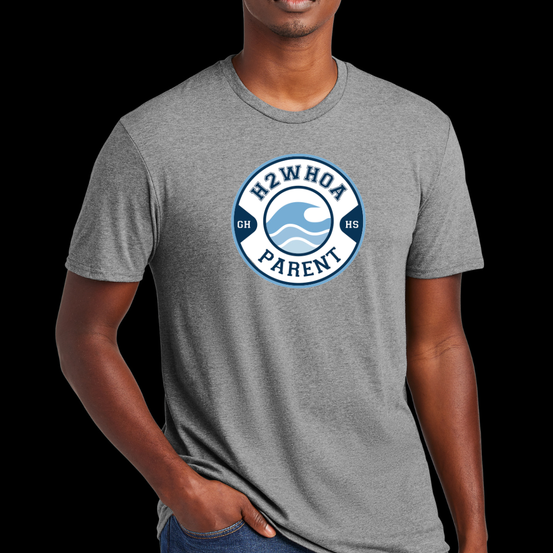 White Circle H2WHOA PARENT Tee- Adult Sizing