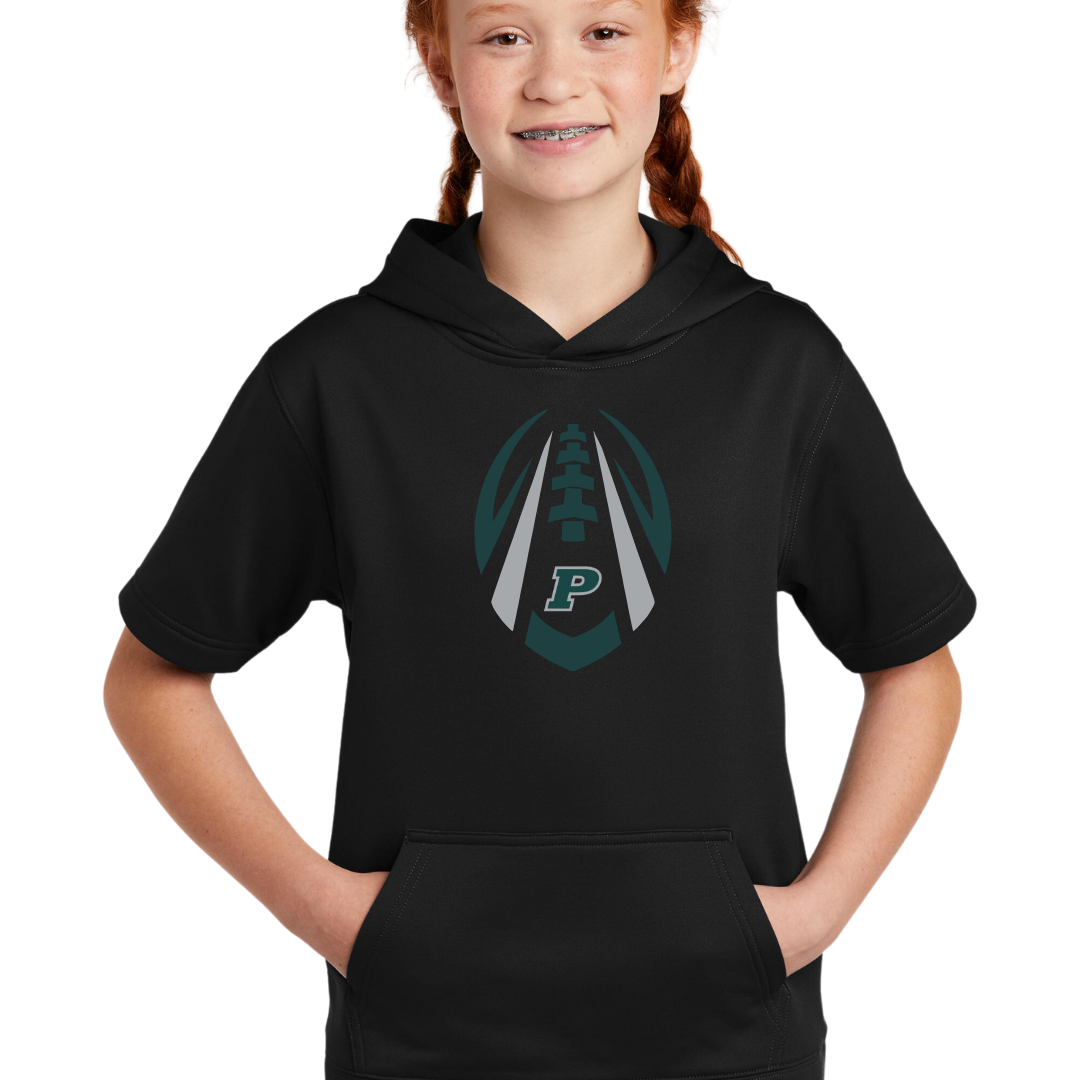 Seahawks Football Short Sleeved Performance Hoodie - Adult and Youth