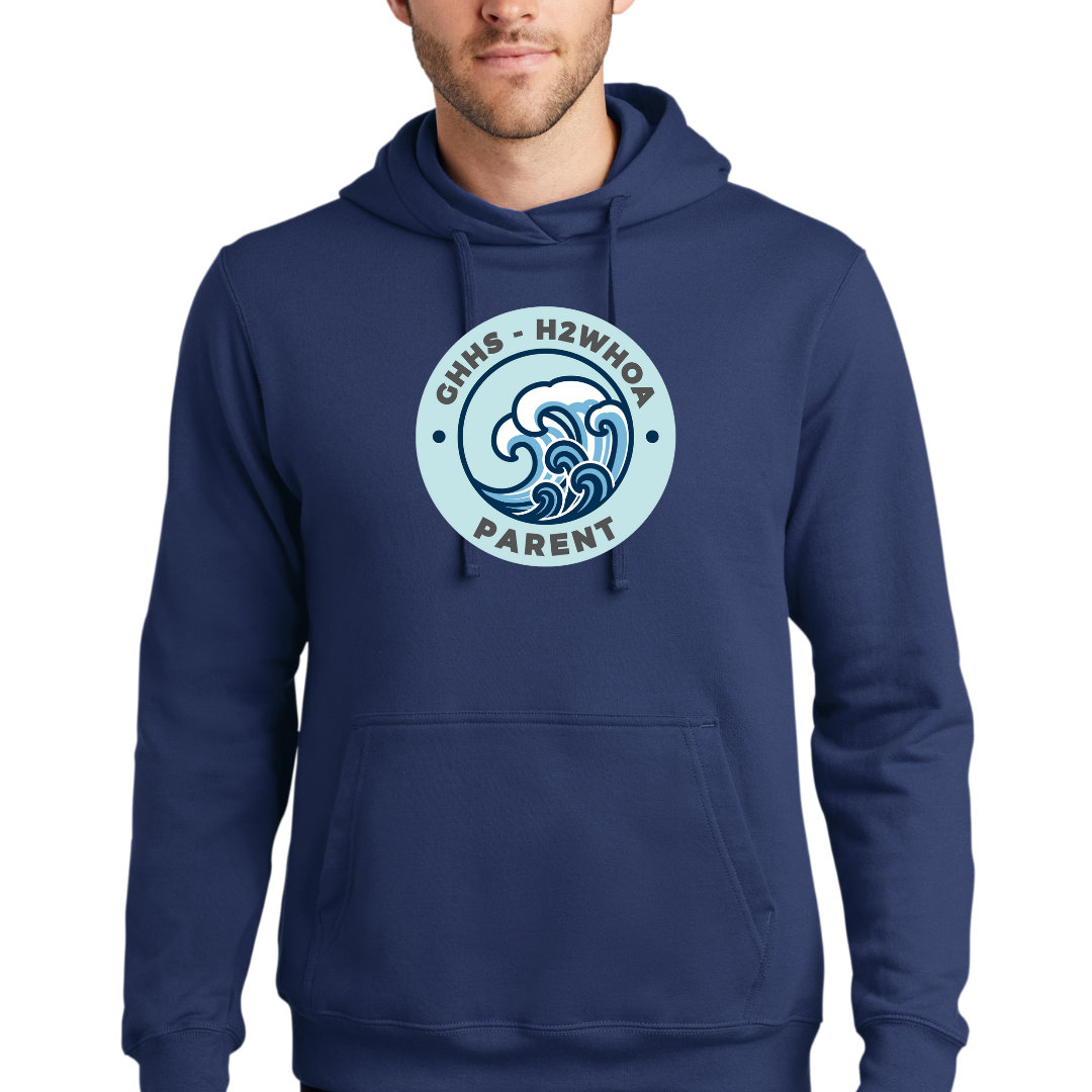Blue Circle H2WHOA PARENT Hooded- Adult Sizing