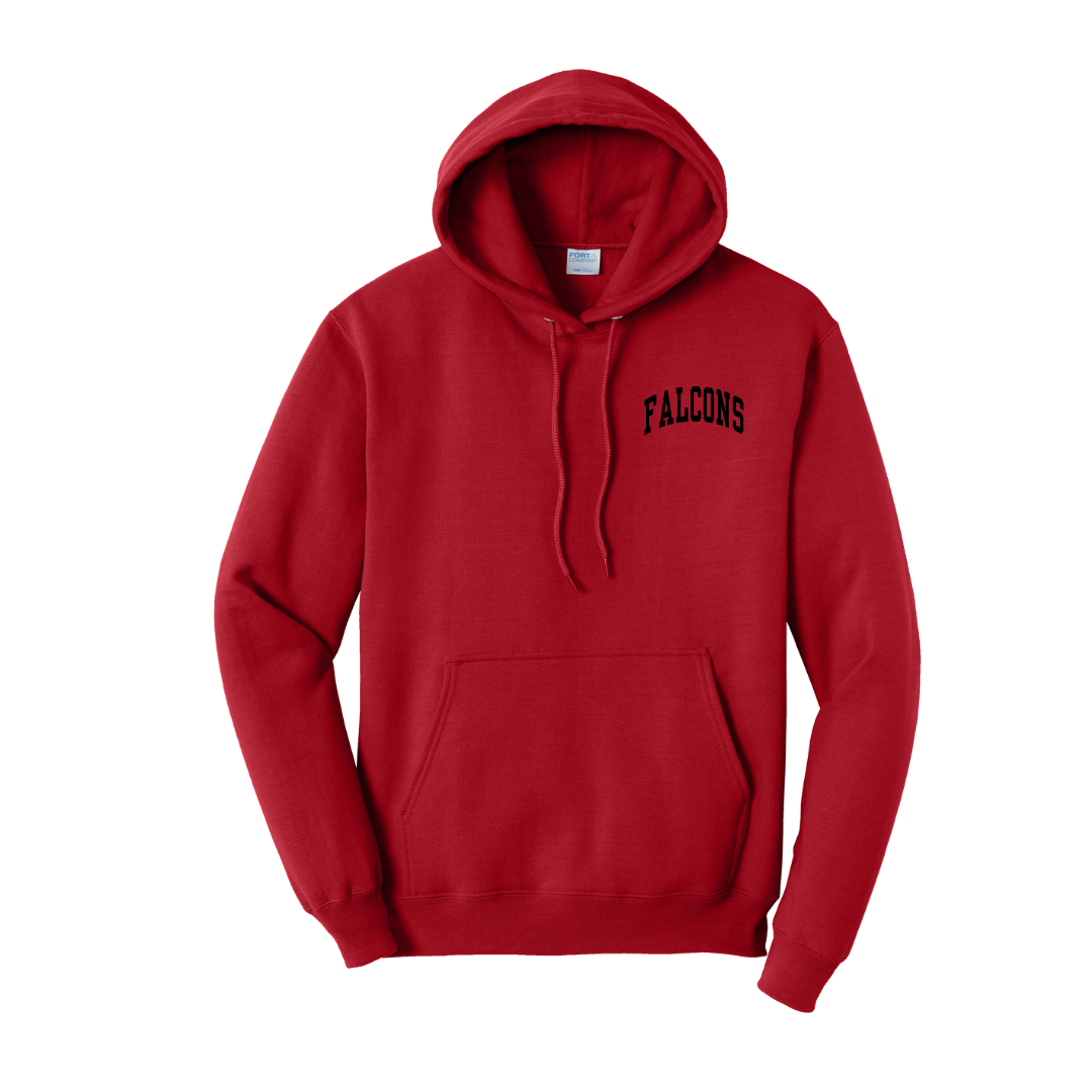 Falcons Small Arch Hooded- Adult and Youth sizing
