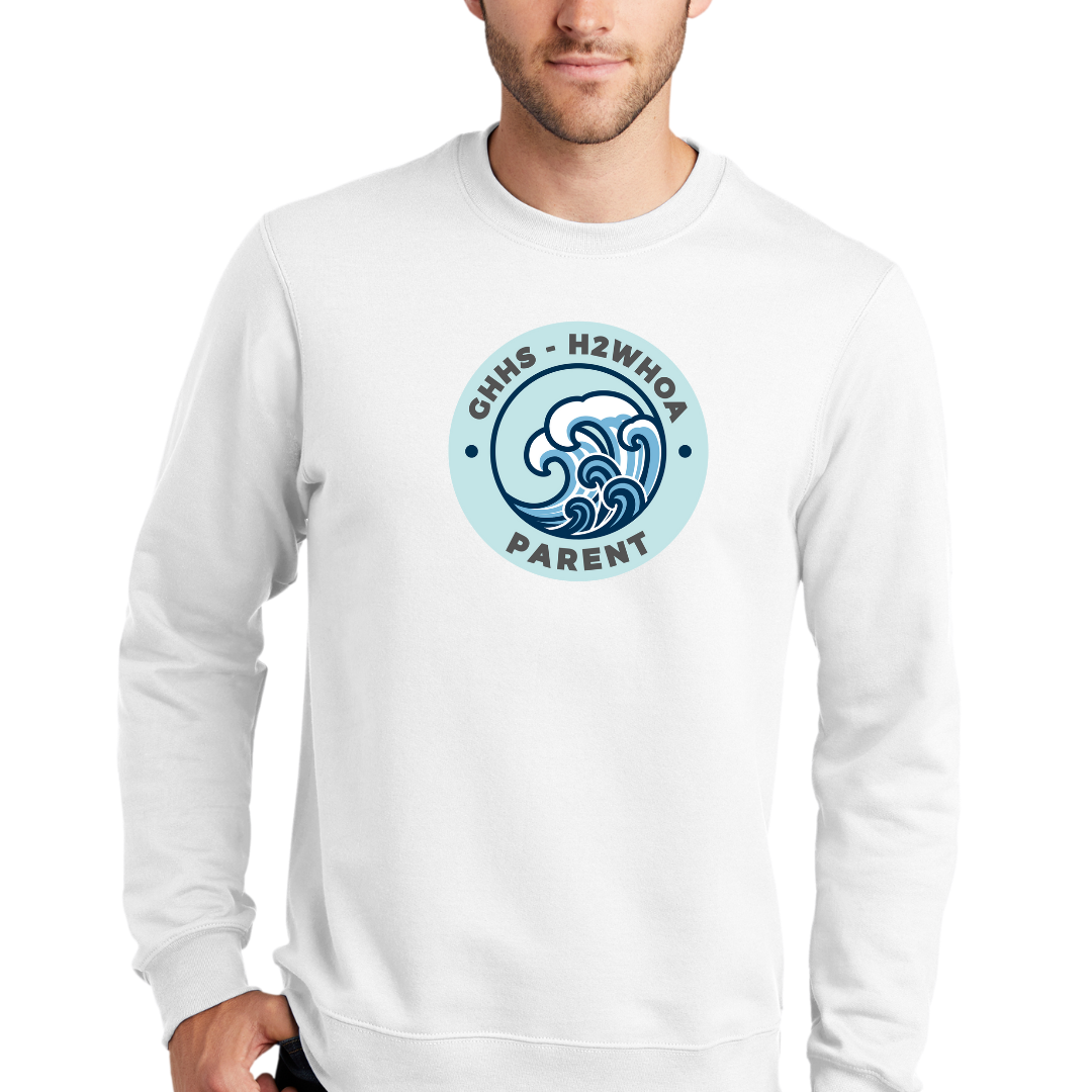Blue Circle H2WHOA PARENT Crewneck - Adult Sizing