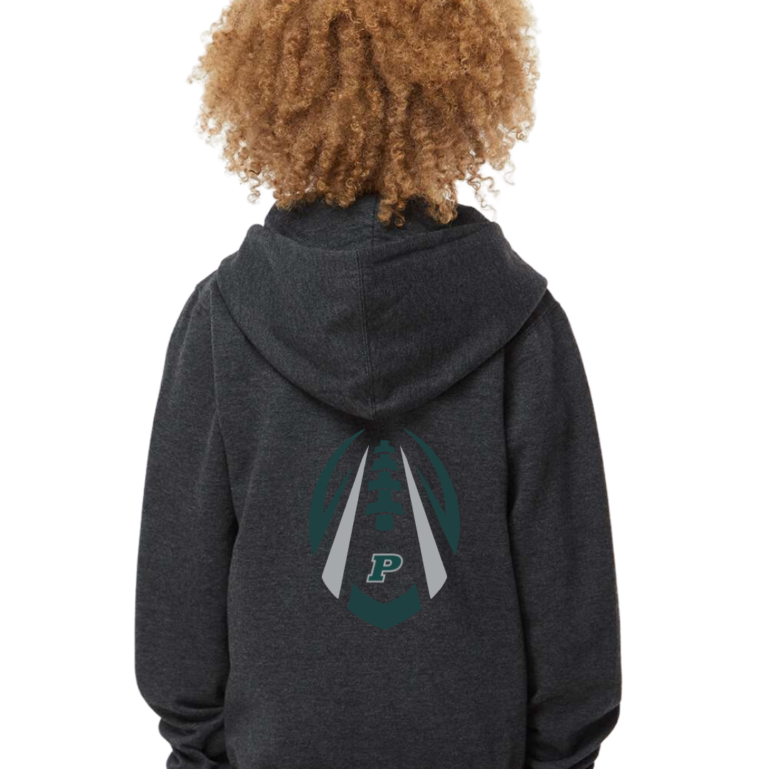 Seahawks Full Zipper Hooded Sweatshirt -Youth ONLY