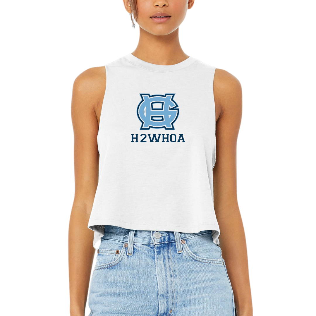 Classic H2WHOA Cropped Tank- Adult Sizing
