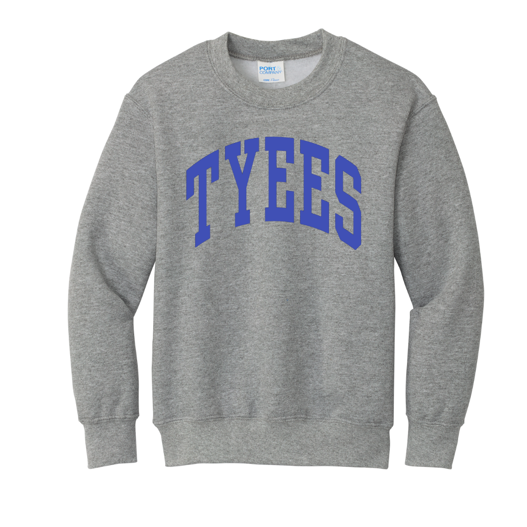 Tyees Arch Crewneck- Adult and Youth sizing
