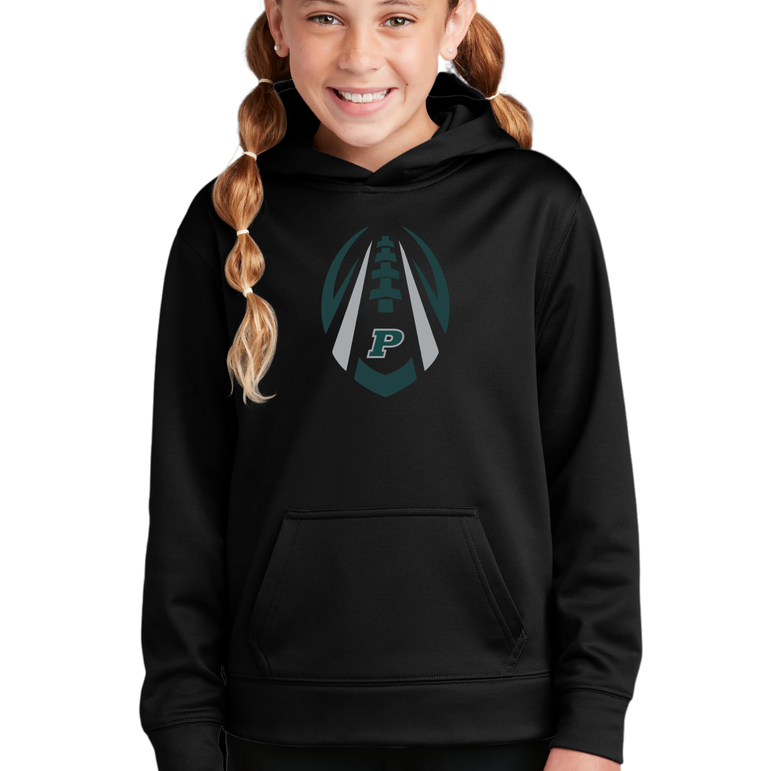 Seahawks Football Performance Hooded Sweatshirt- Adult and Youth