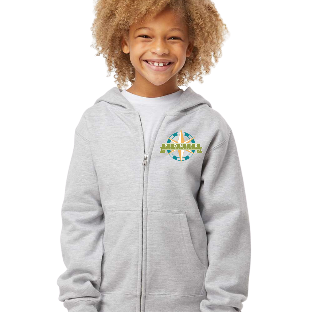 Pathfinder Midweight Full-Zip Hooded Sweatshirt - Youth Sizes