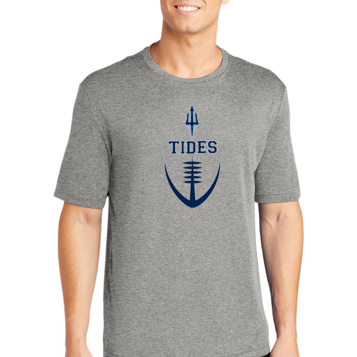 Trident Football Performance Tee- Adult and Youth