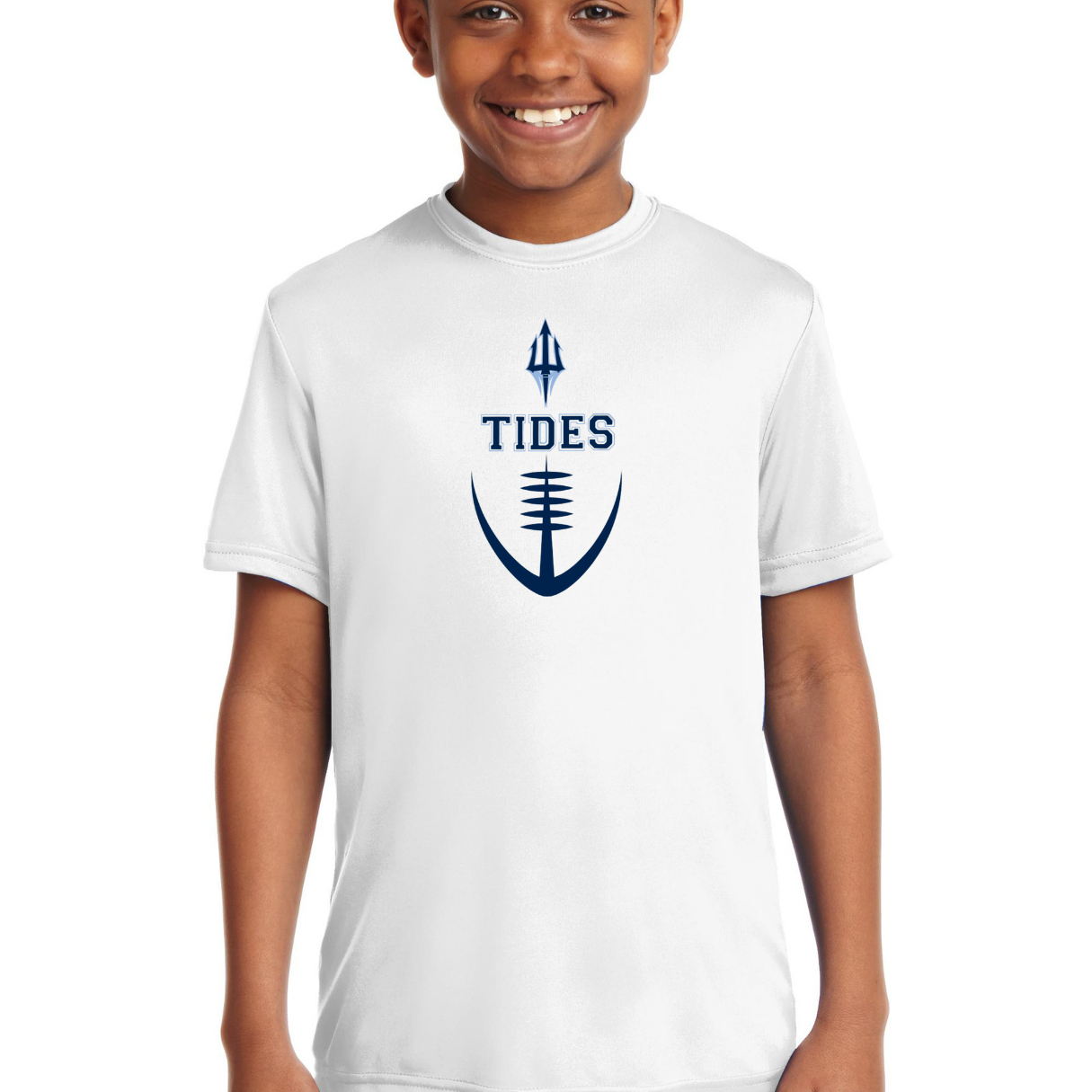 Trident Football Performance Tee- Adult and Youth