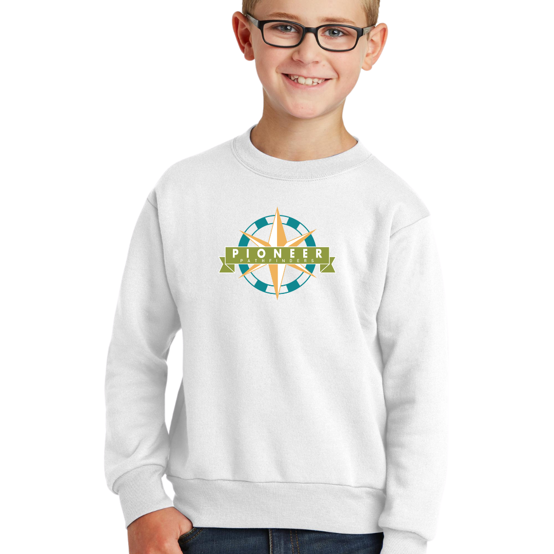 Pathfinder Crewneck Large Logo - Adult and Youth Sizes