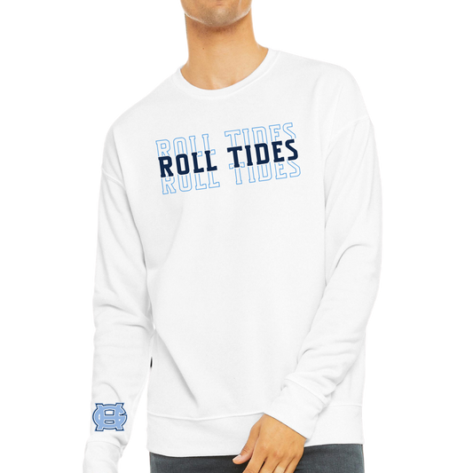 Roll Tides Crewneck Sweatshirt - Adult and Youth