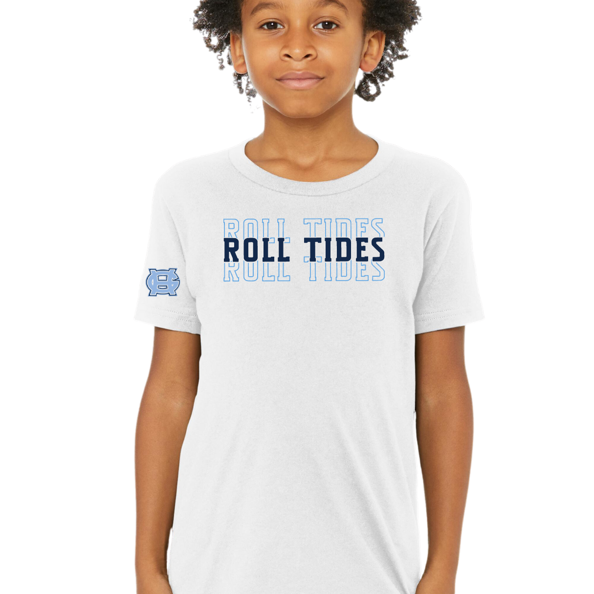 Roll Tides Tee- Adult and Youth