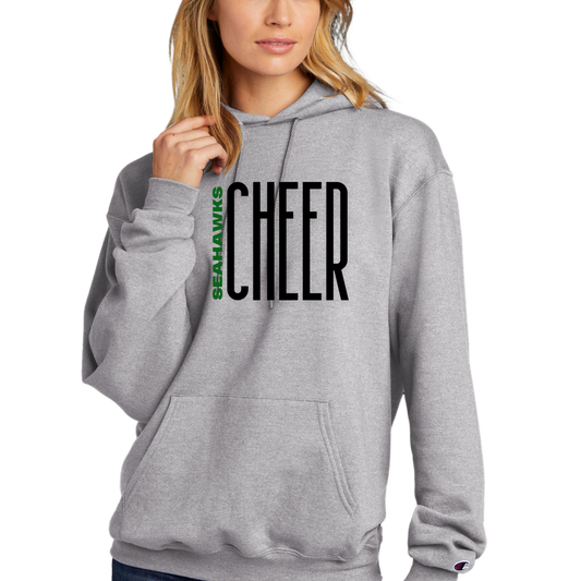 Peninsula Large Letter Cheer Hooded Sweatshirt - Adult and Youth