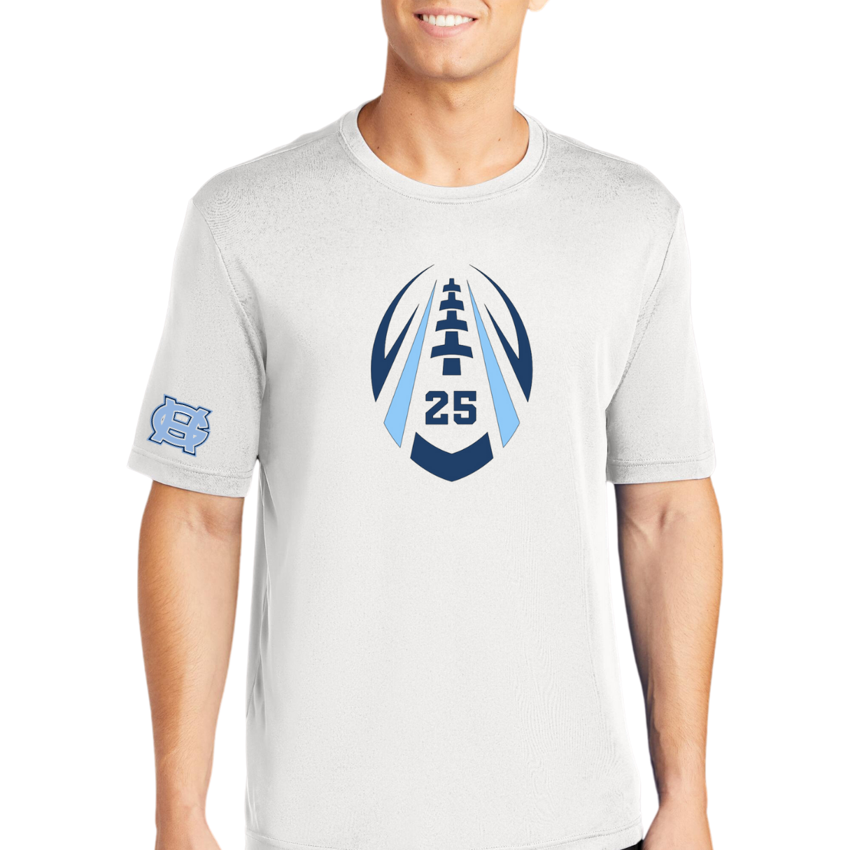 Tides Football Favorite Player Performance Tee - Adult and Youth