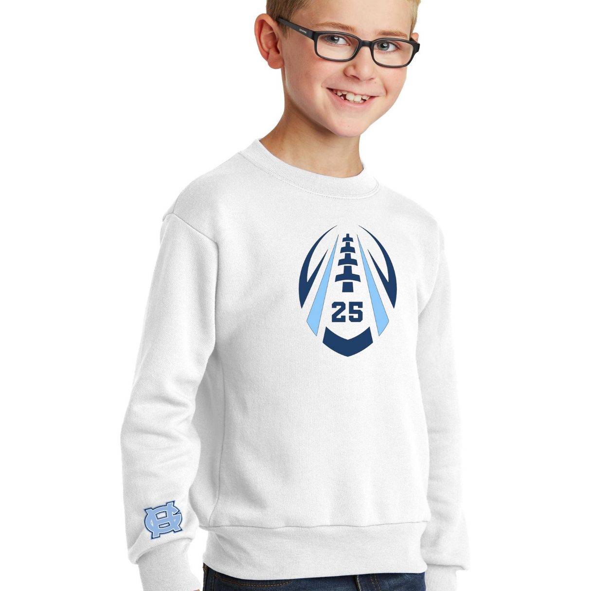 Tides Football Favorite Player Crewneck- Adult and Youth