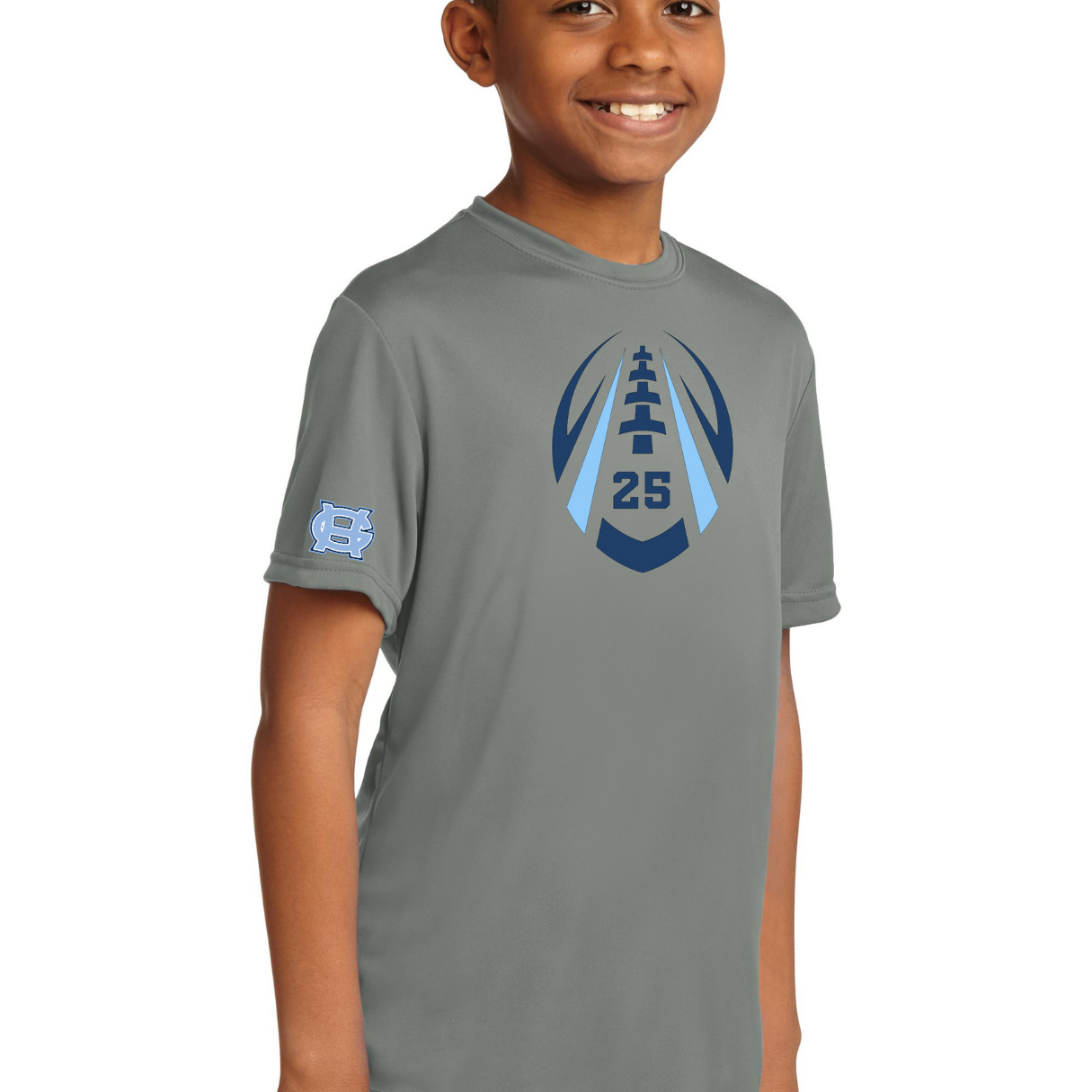 Tides Football Favorite Player Performance Tee - Adult and Youth