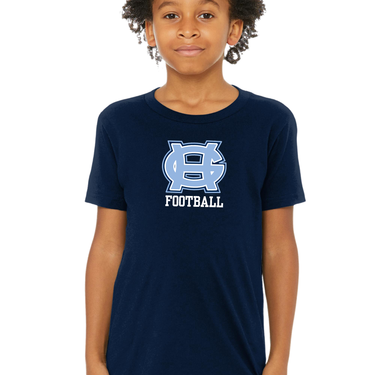 Classic GH Football Tee- Adult and Youth