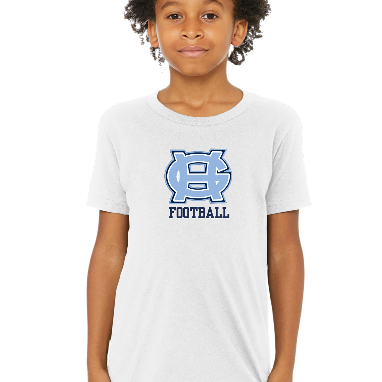Classic GH Football Tee- Adult and Youth