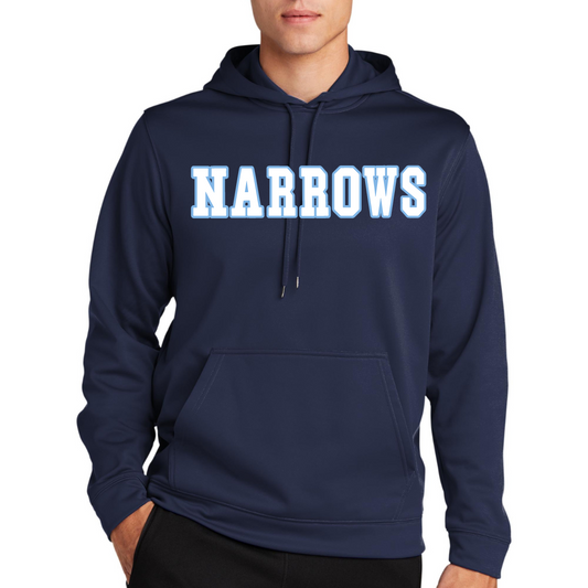 Narrows Performance Hooded Sweatshirt - Adult and Youth