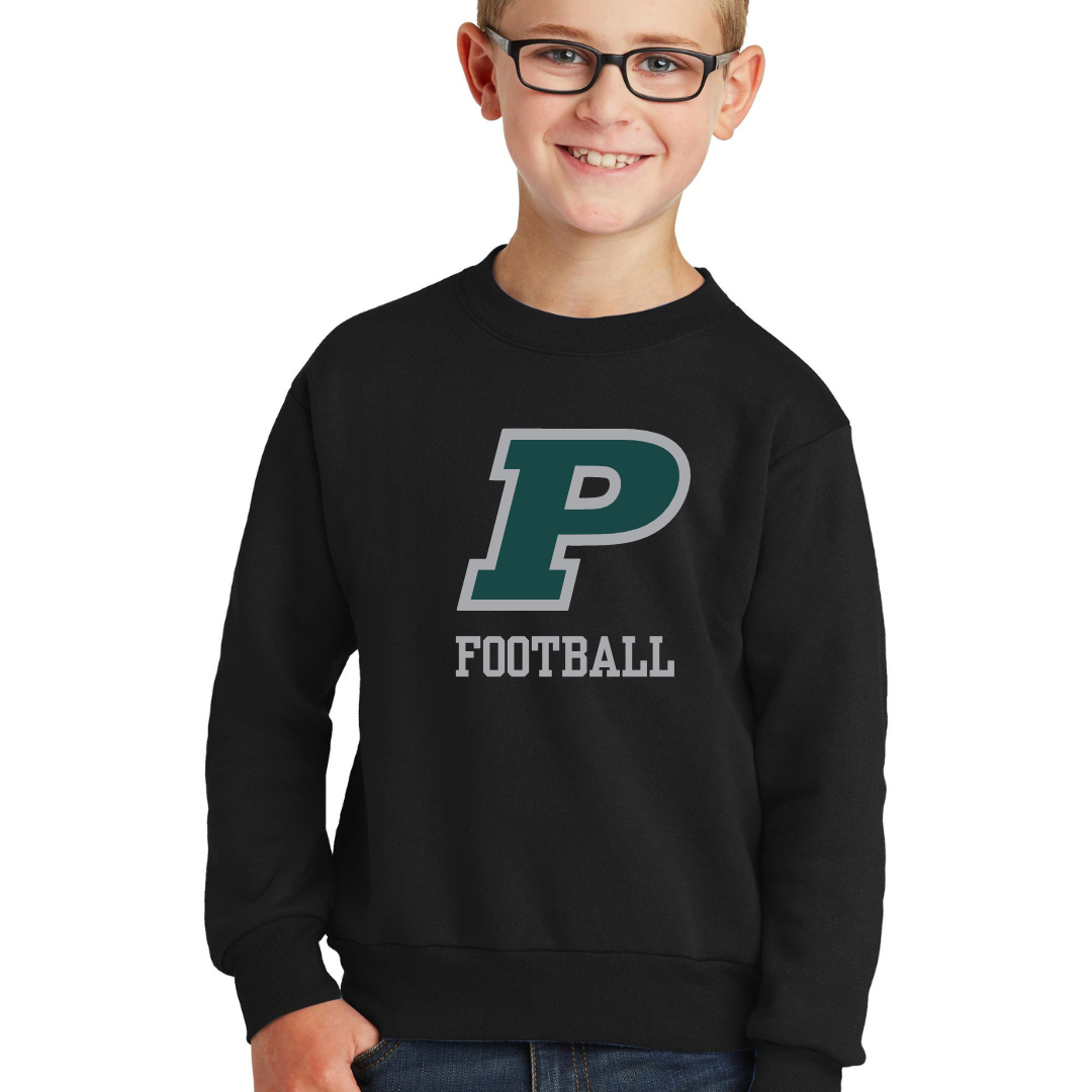 Classic Peninsula Football Crewneck Large Logo - Adult and Youth