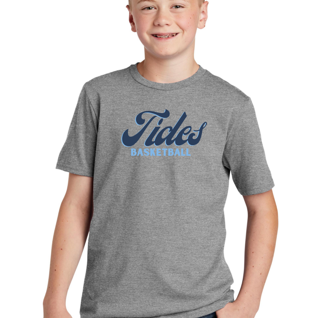 Retro Tides Basketball Tee- Adult and Youth
