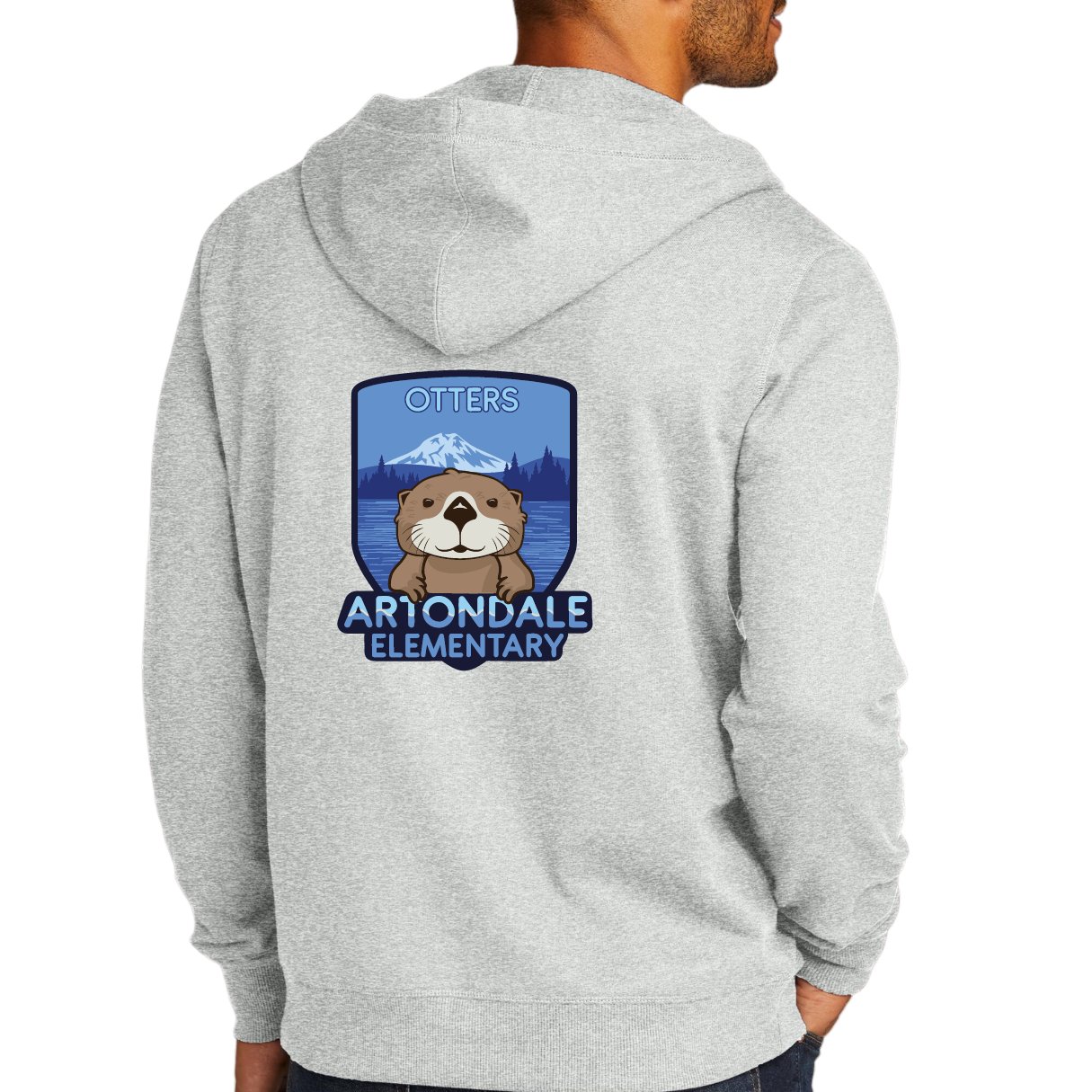 Otter Full Zip Hooded Sweatshirt -Unisex Sizing