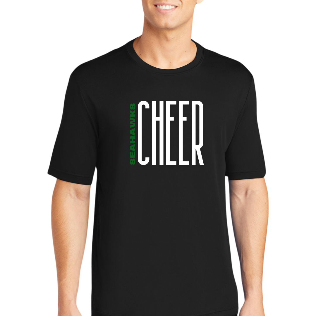 Peninsula Large Letter Cheer Tee - Adult and Youth sizes