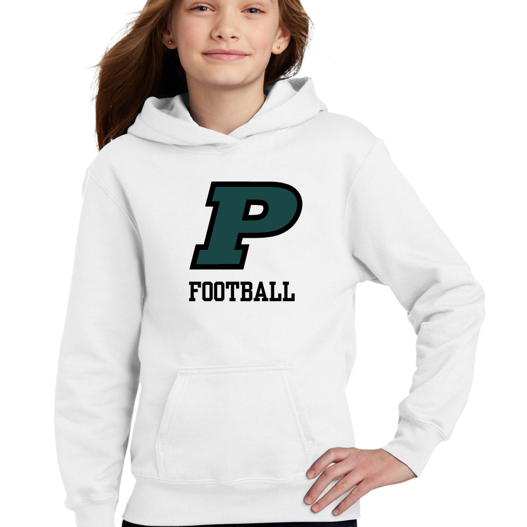 Classic Peninsula Football Large Logo Hooded Sweatshirt - Adult and Youth