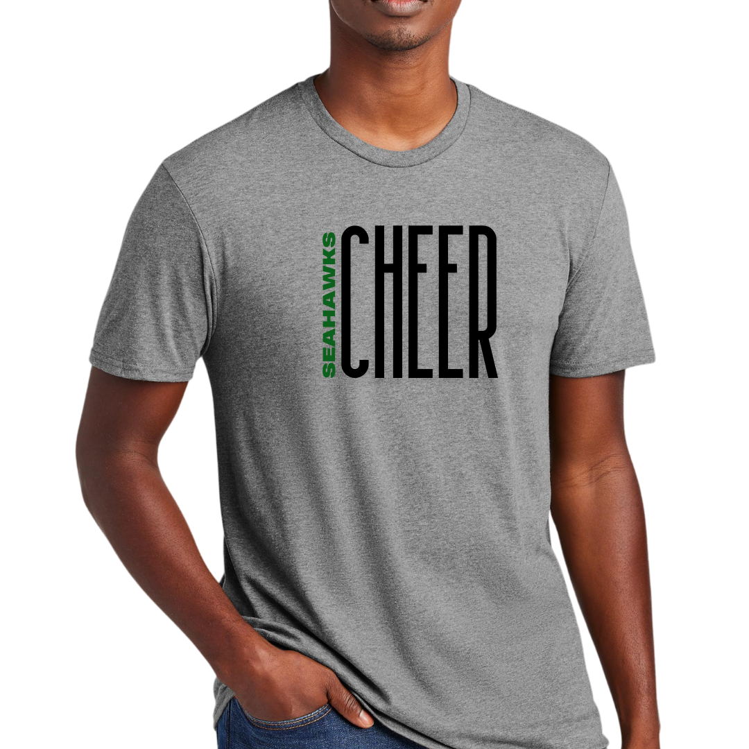 Peninsula Large Letter Cheer Tee - Adult and Youth sizes