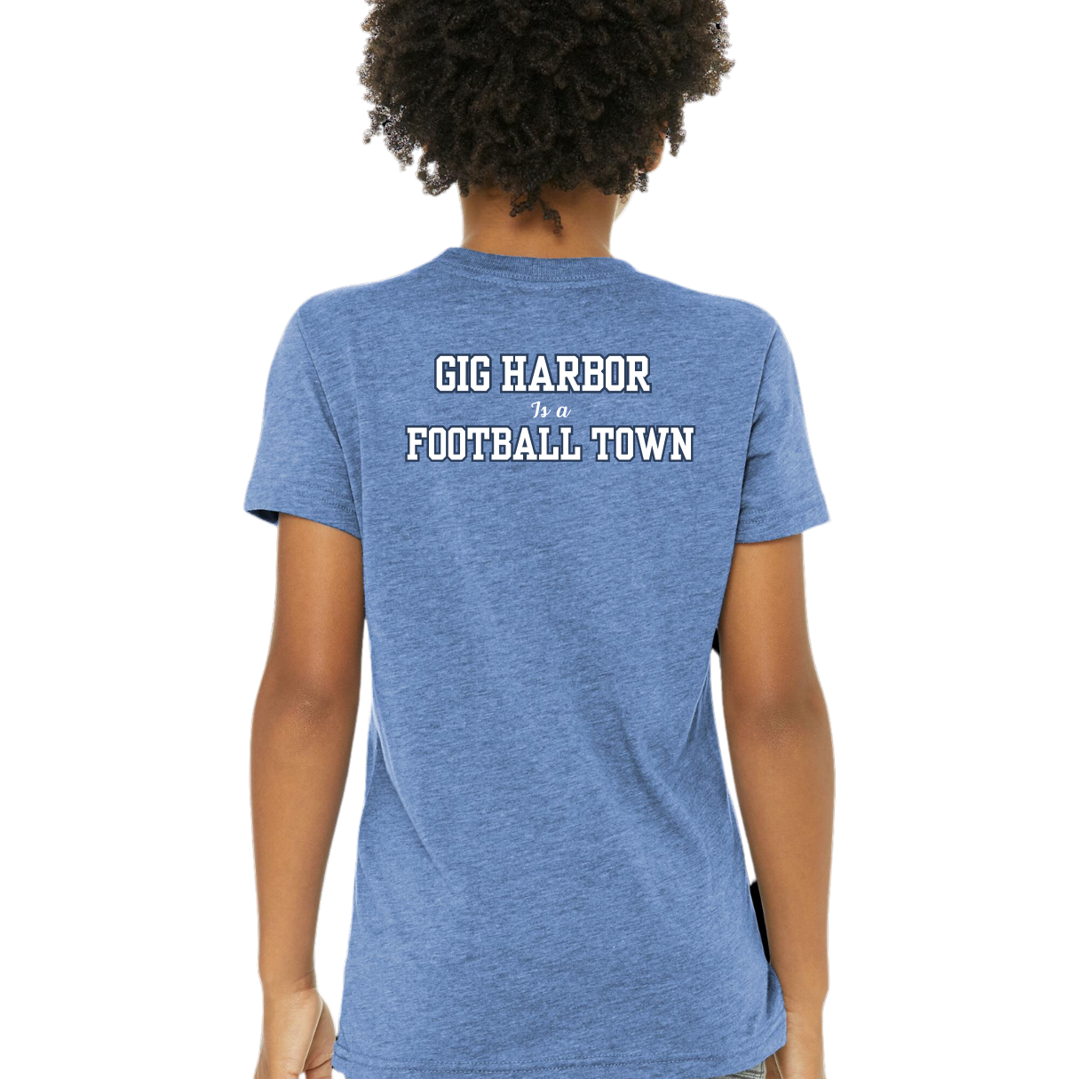 Gig Harbor is a Football Town Tee- Adult and Youth