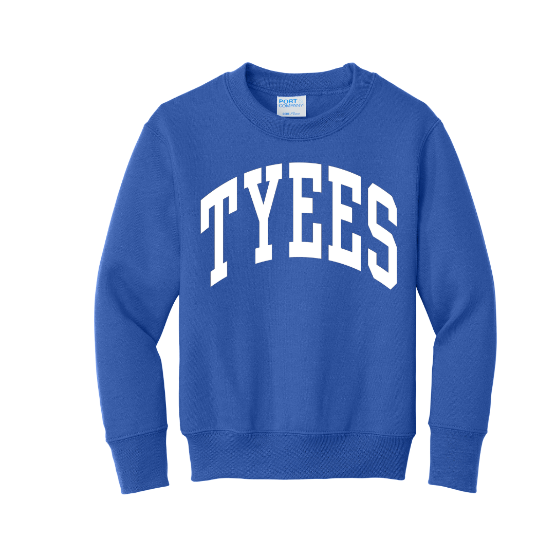 Tyees Arch Crewneck- Adult and Youth sizing