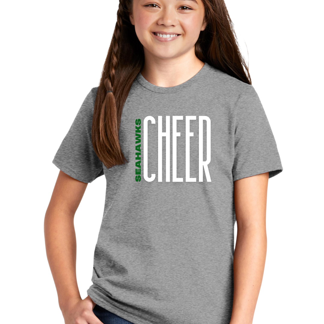 Peninsula Large Letter Cheer Tee - Adult and Youth sizes