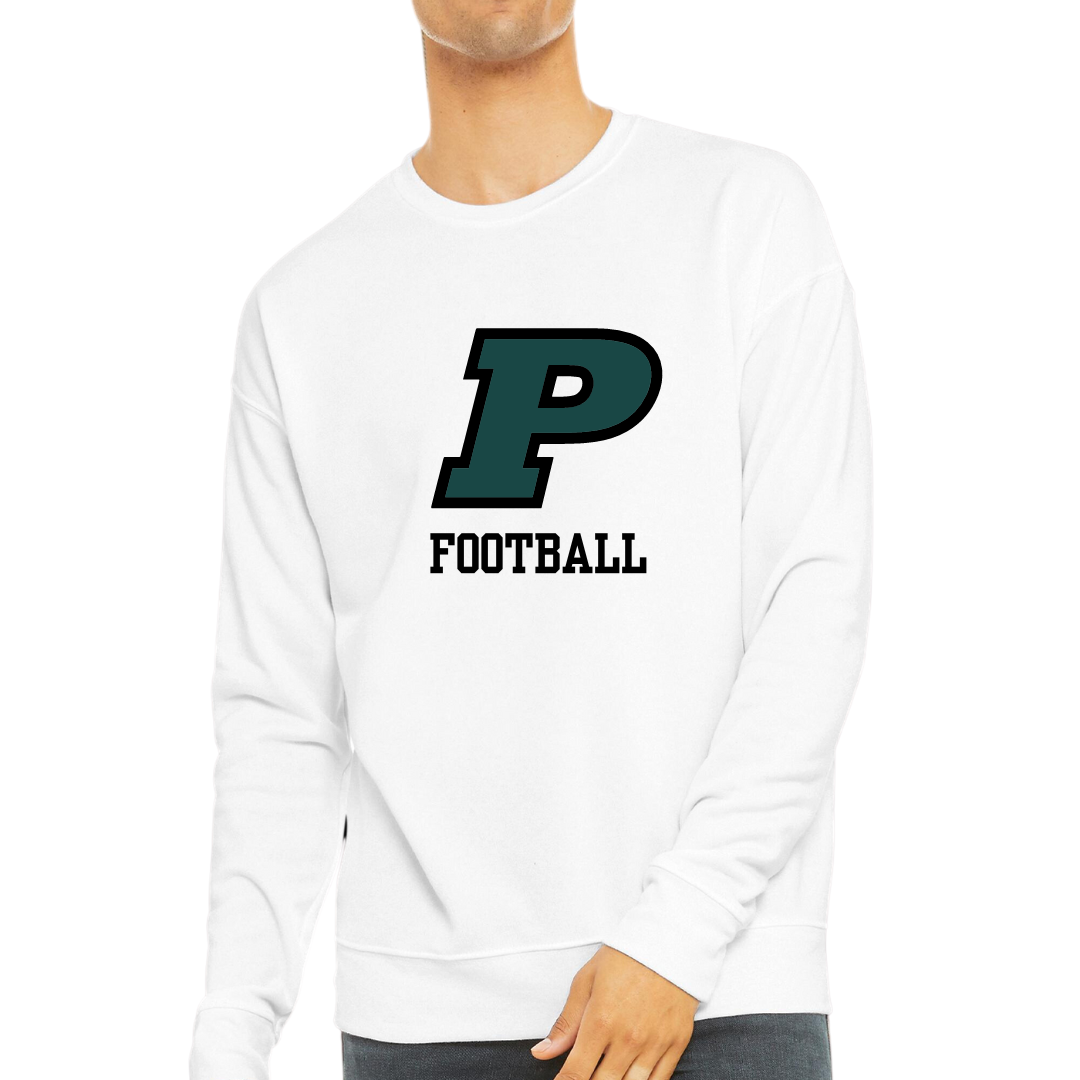 Classic Peninsula Football Crewneck Large Logo - Adult and Youth