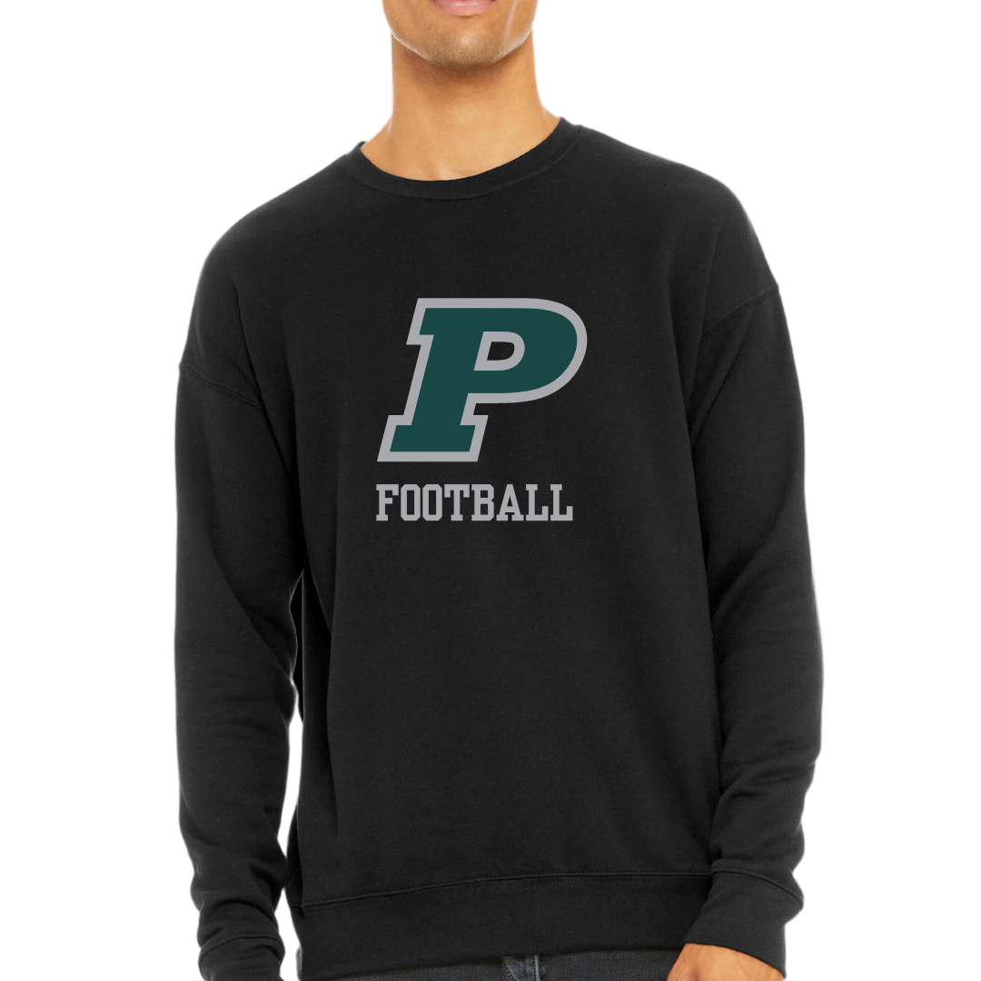 Classic Peninsula Football Crewneck Large Logo - Adult and Youth