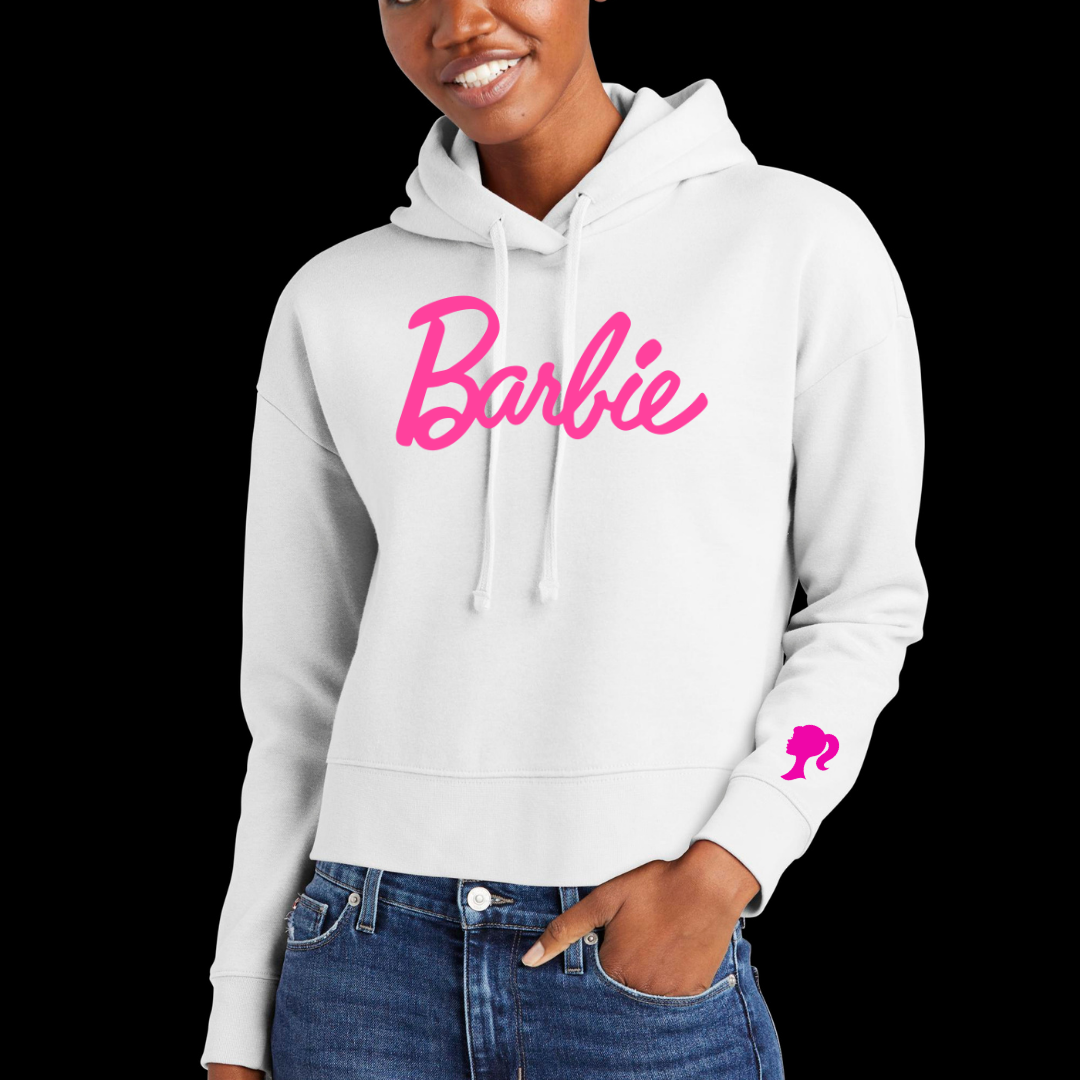 Barbie! Cropped Sweatshirt
