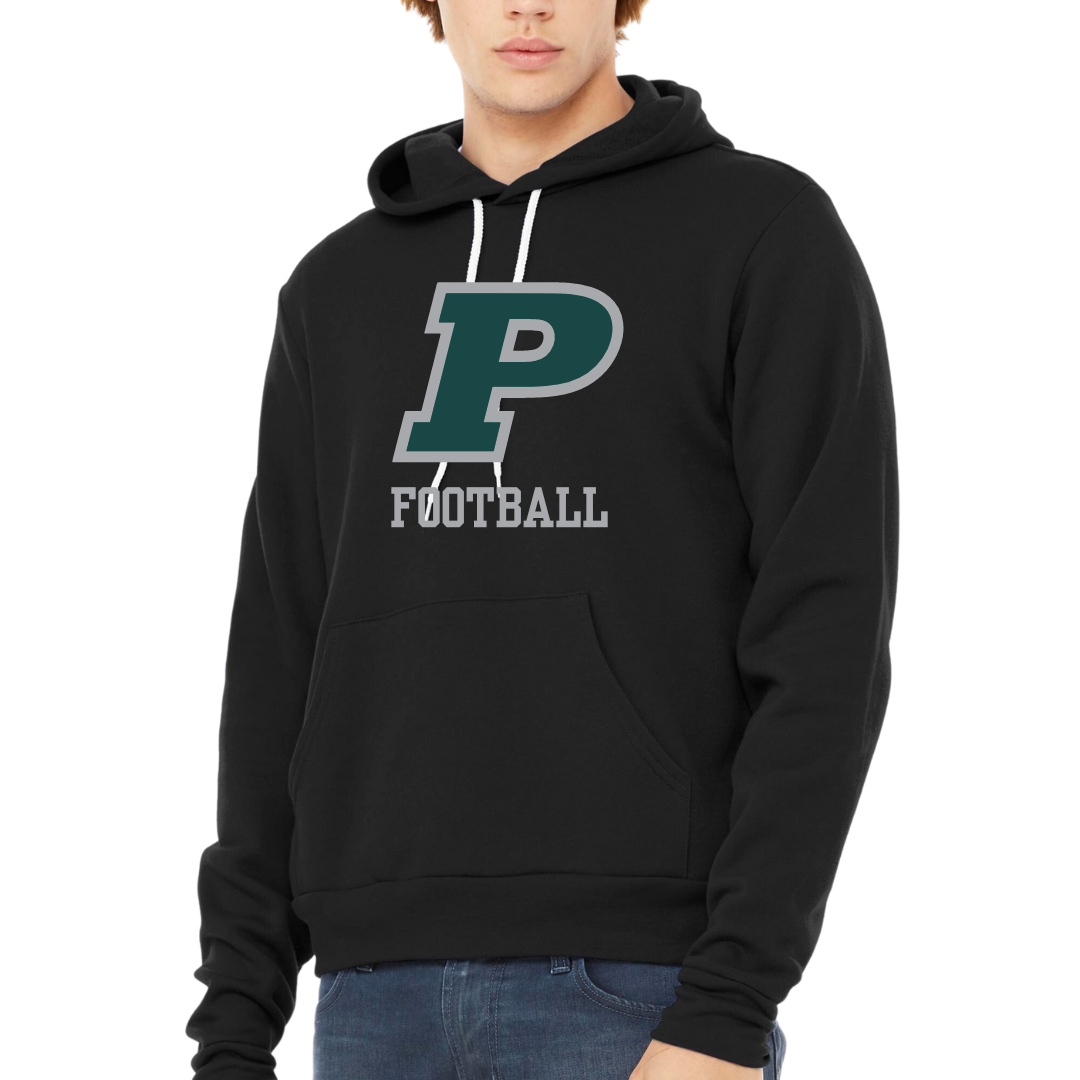 Classic Peninsula Football Large Logo Hooded Sweatshirt - Adult and Youth