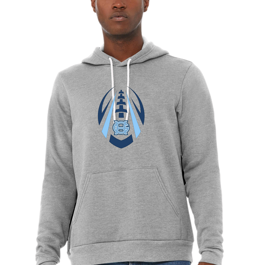 Go Big Blue! Hooded Sweatshirt- Adult and Youth