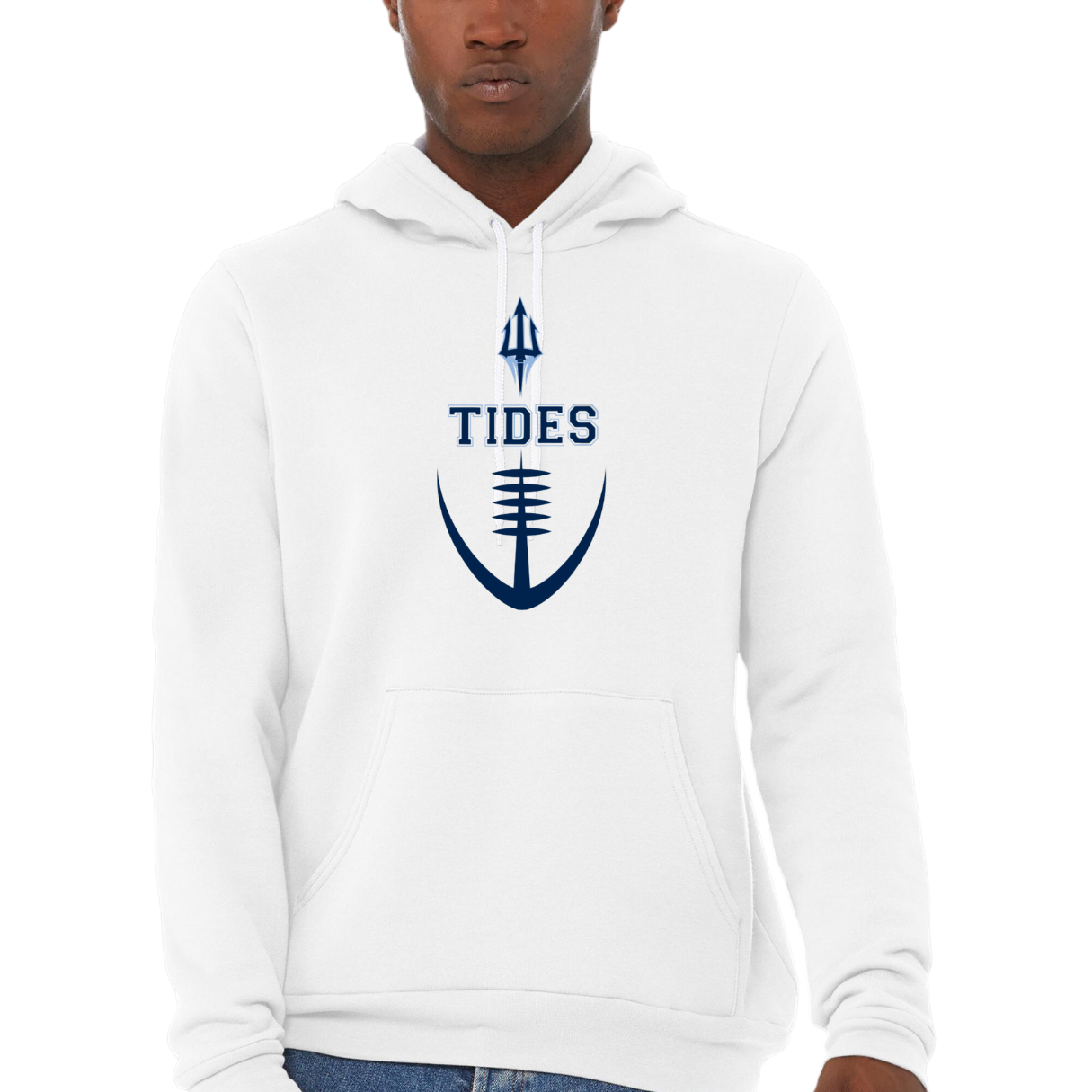 Tides Football Trident Hooded Sweatshirt - Adult and Youth