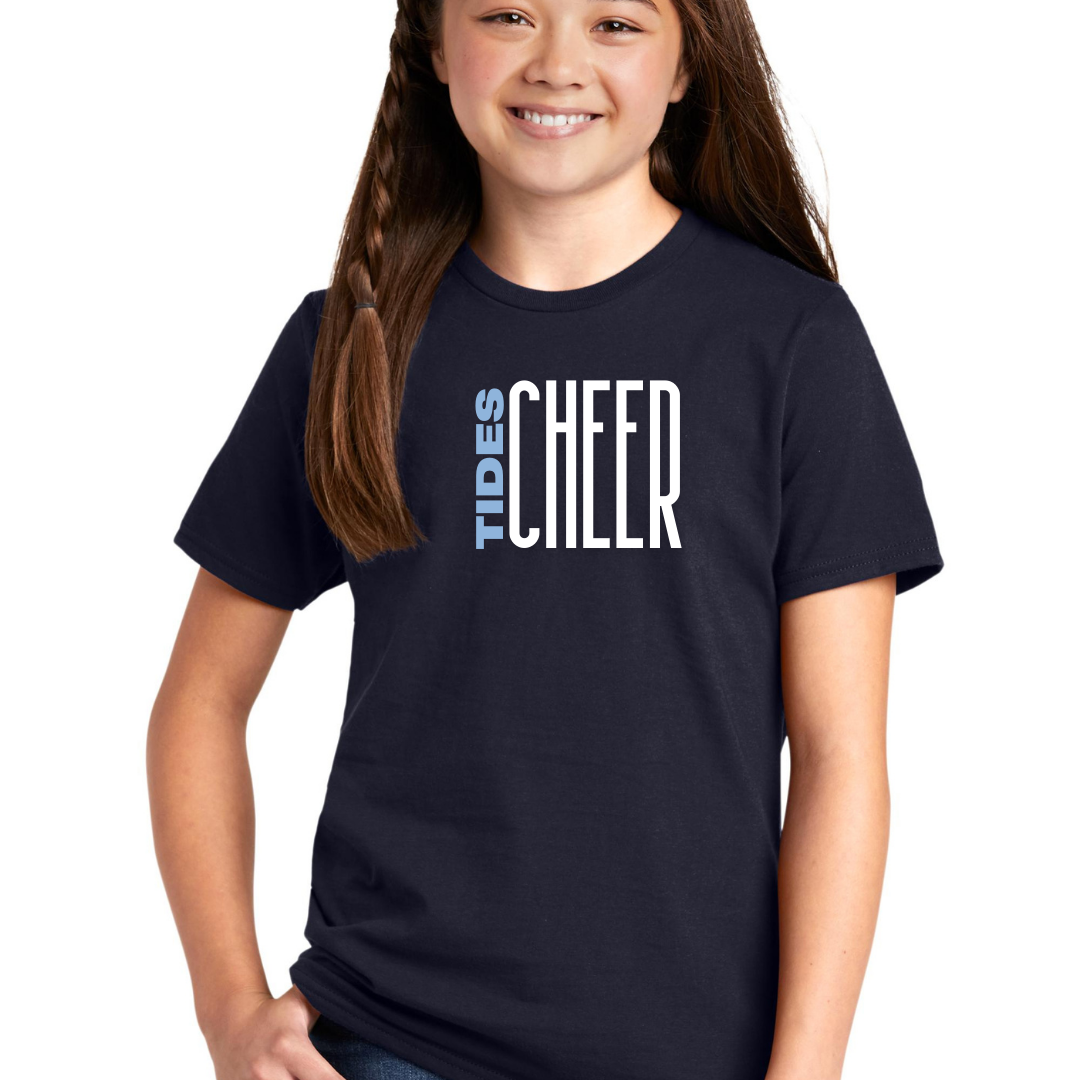 GH Large Letter Cheer Tee - Adult and Youth sizes