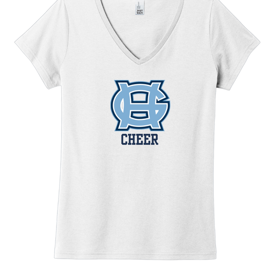 Classic GH Cheer V-Neck Tee- Adult sizes only