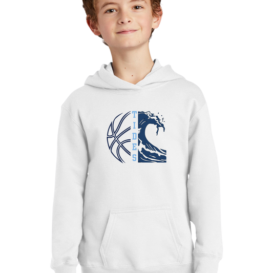 State Tides Basketball Hooded Sweatshirts - Youth