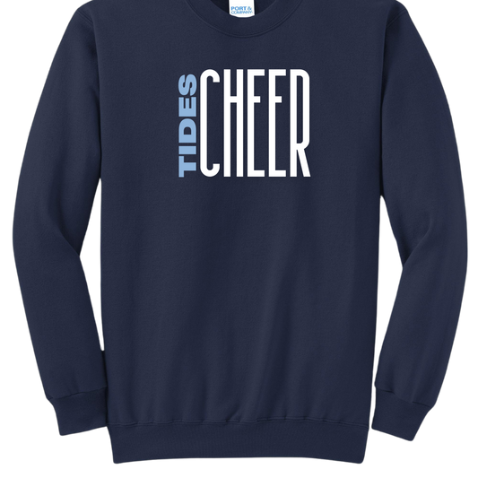 GH Large Letter Cheer Crewneck Sweatshirt - Adult and Youth sizes