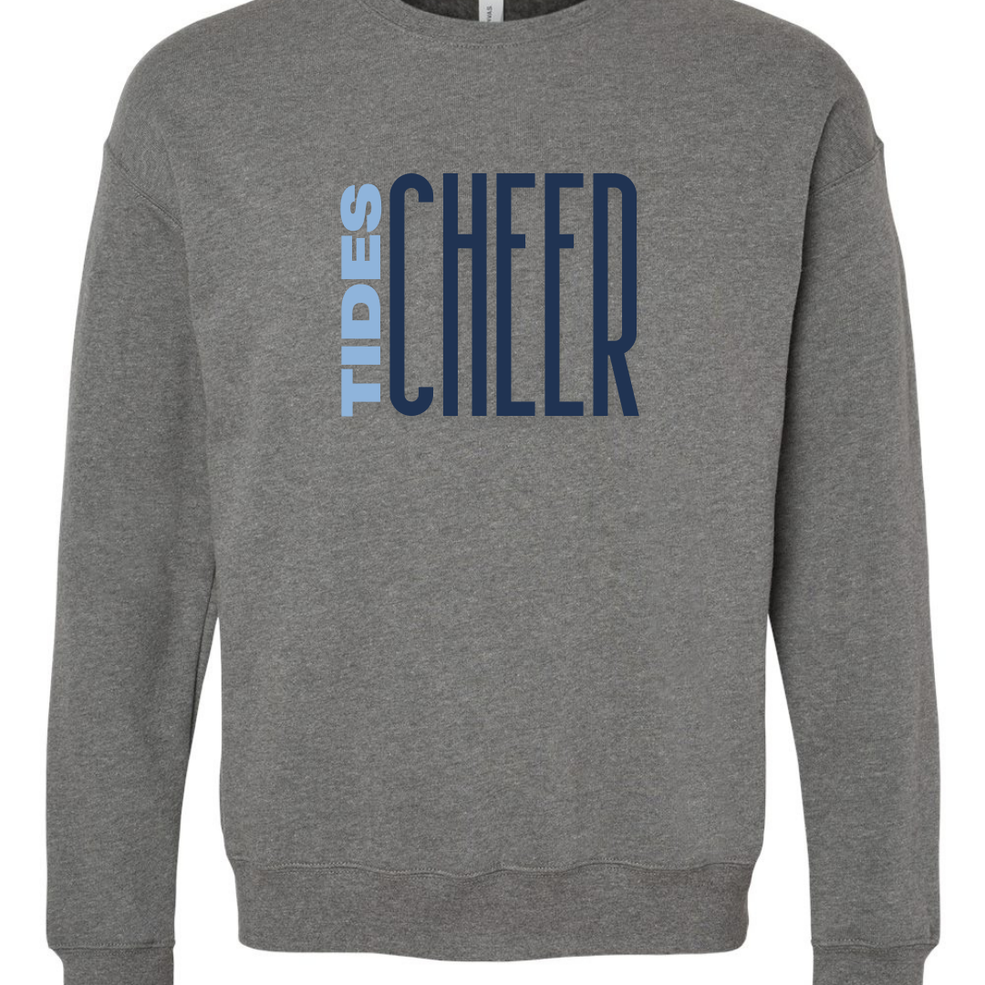 GH Large Letter Cheer Crewneck Sweatshirt - Adult and Youth sizes