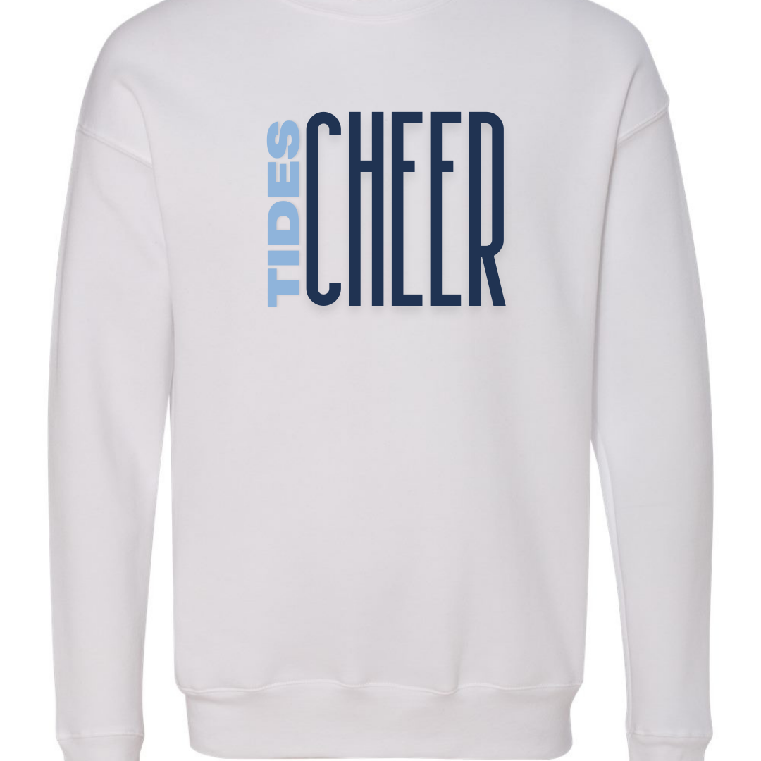 GH Large Letter Cheer Crewneck Sweatshirt - Adult and Youth sizes