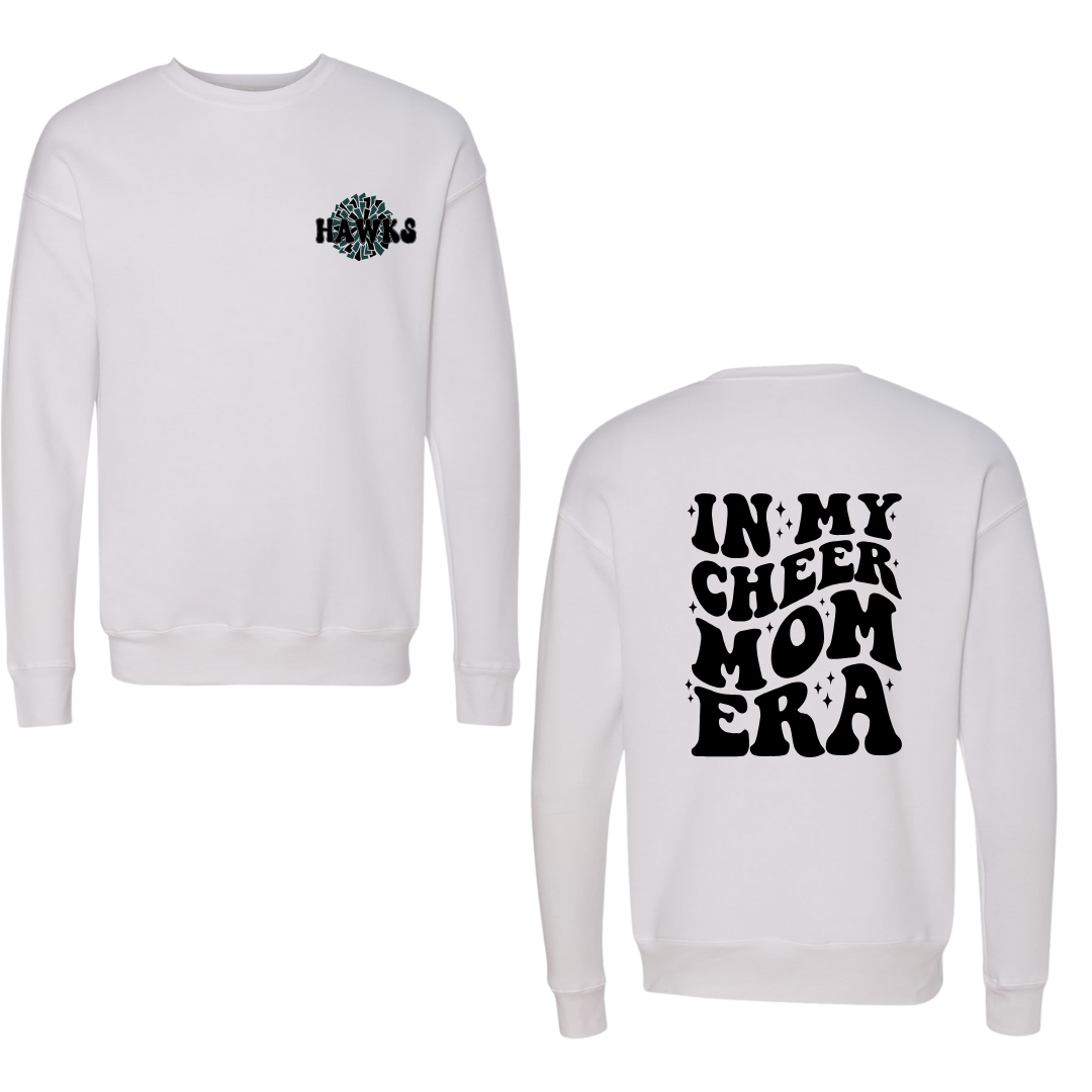 In My Cheer Mom Era Crewneck Sweatshirt - Adult Sizing Only