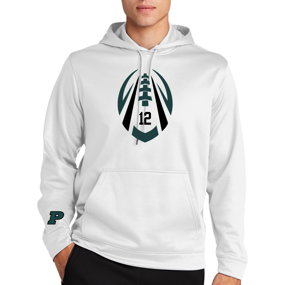 Hawks Football Favorite Player Performance Hooded Sweatshirt- Adult and Youth