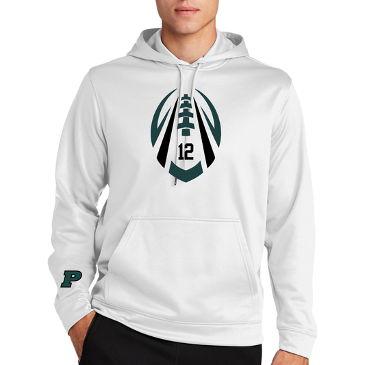 Hawks Football Favorite Player Performance Hooded Sweatshirt- Adult and Youth